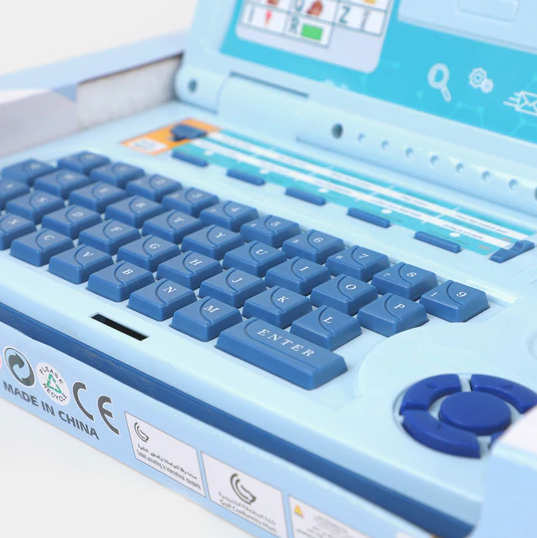 20 Activities Kids English Learning Computer - Blue