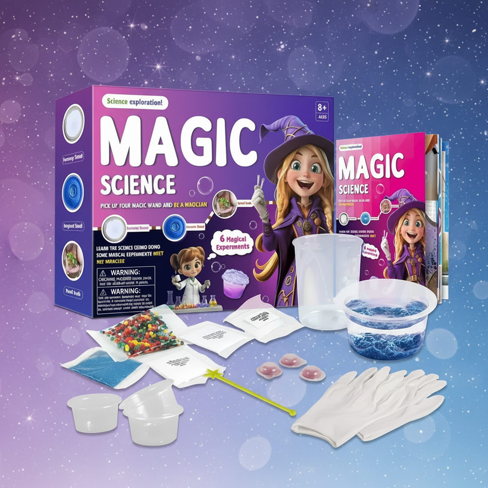 6 Magical Experiments Kids Science Kit