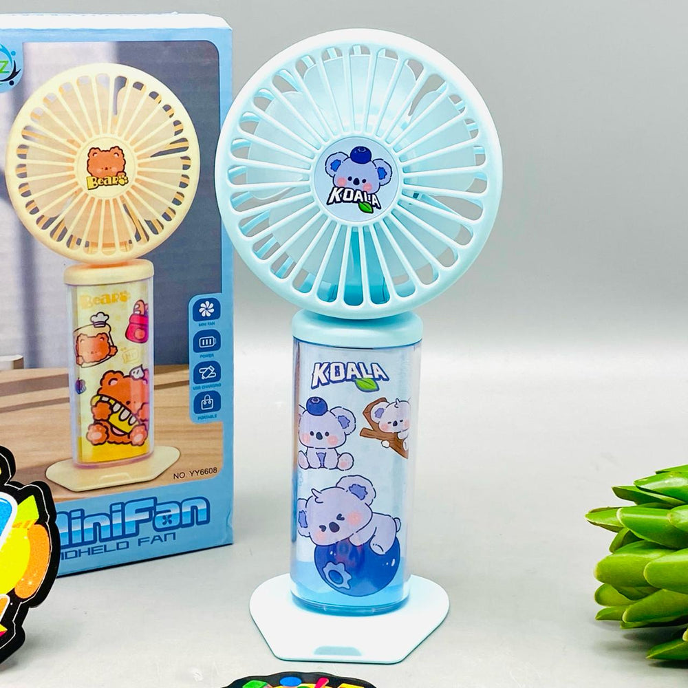 6" Rechargeable & Handheld Cooling Fan