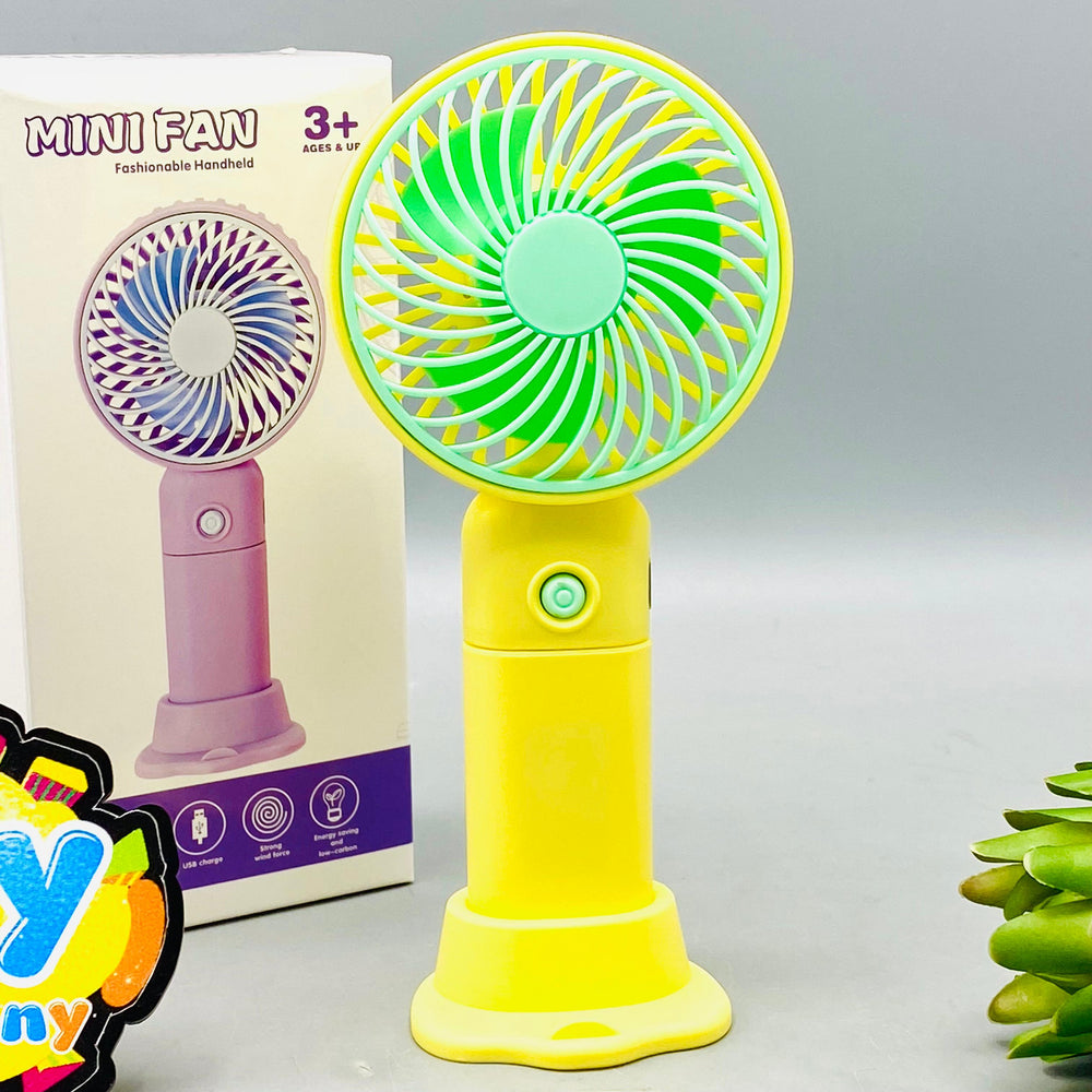 6" Rechargeable & Handheld Cooling Fan