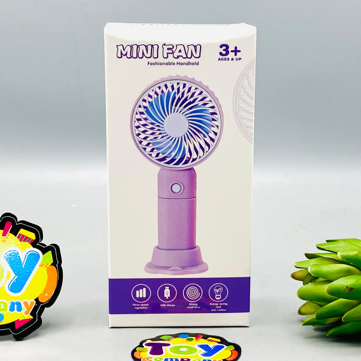 6" Rechargeable & Handheld Cooling Fan