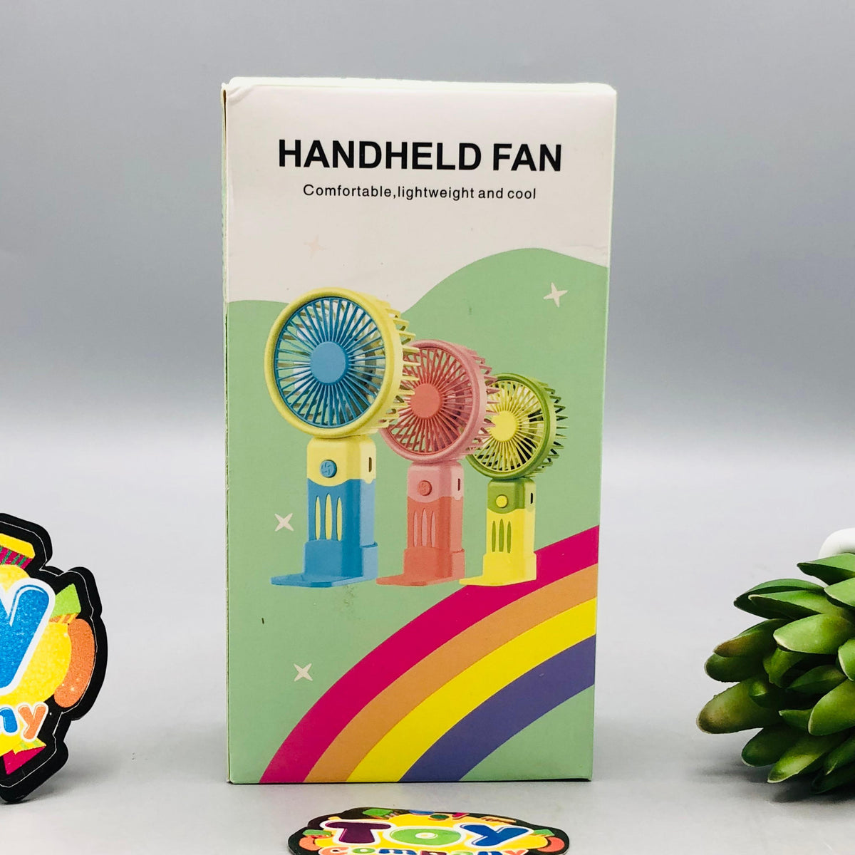 6" Rechargeable Mini Cool Design Handheld Fan