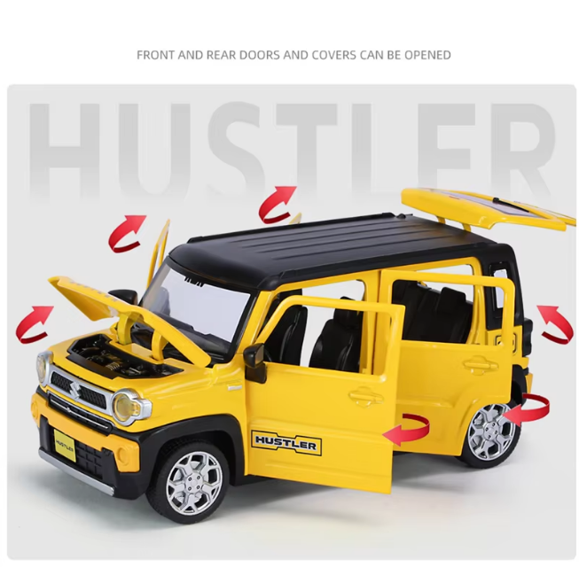 1:22 Diecast Suzuki Hustler Official Licensed Model