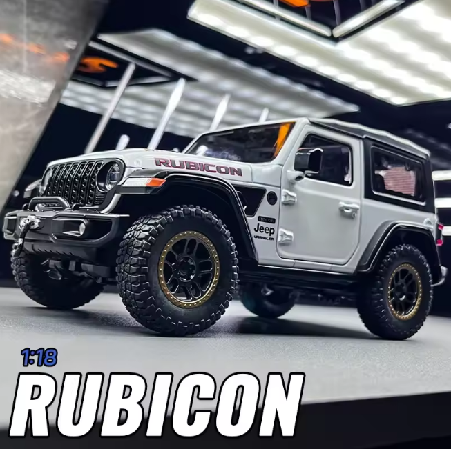 1:18 Diecast Rubicon Wrangler Jeep Model