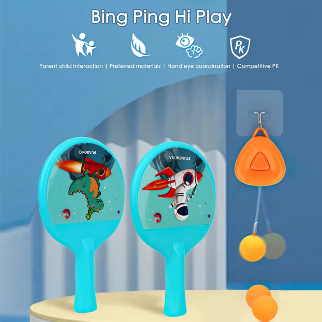 Kids Ping-Pong Trainer Ball Game