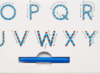 275Pcs Ball Pops English Alphabet Learning Drawing Board