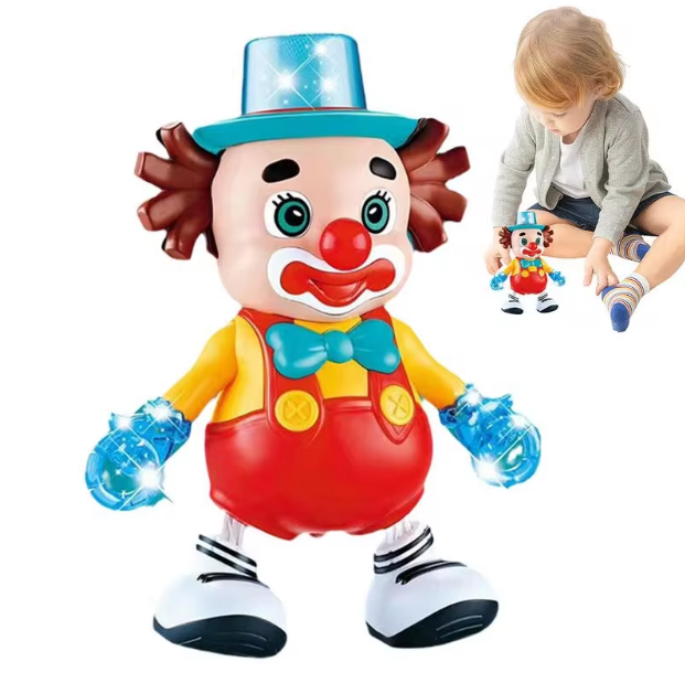 Cute Dancing Clown With Light & Sound