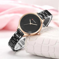 CURREN Blanche Stainless Steel Wrist Watch - Copy