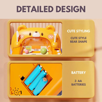 Battery Operated Bear Themed Pinball Shooting Machine