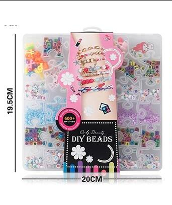 DIY Colorful Crystal Beads Set With Storage Box