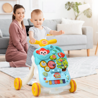 2in1 Baby Musical Walker & Activity Table - Green