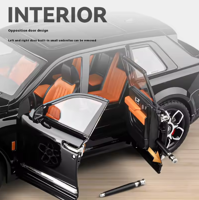 1:20 Diecast Rolls Royce Cullinan Model Car