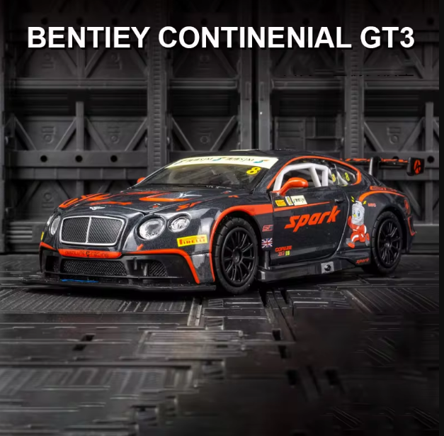 1:24 Diecast Bently Continental GT3 Official Licensed Model