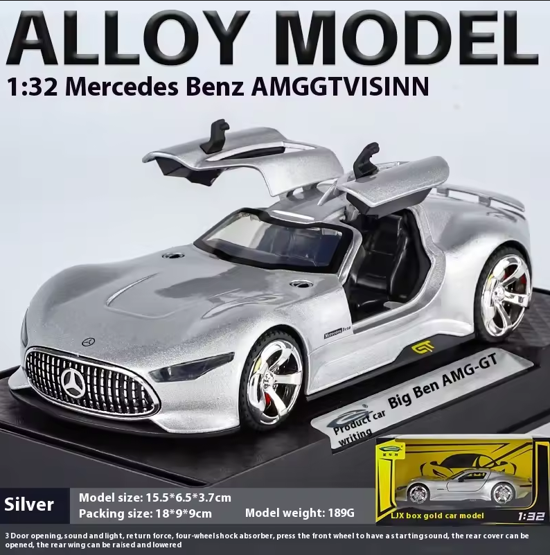 1:32 Diecast Mercedes Vision GT Model Car