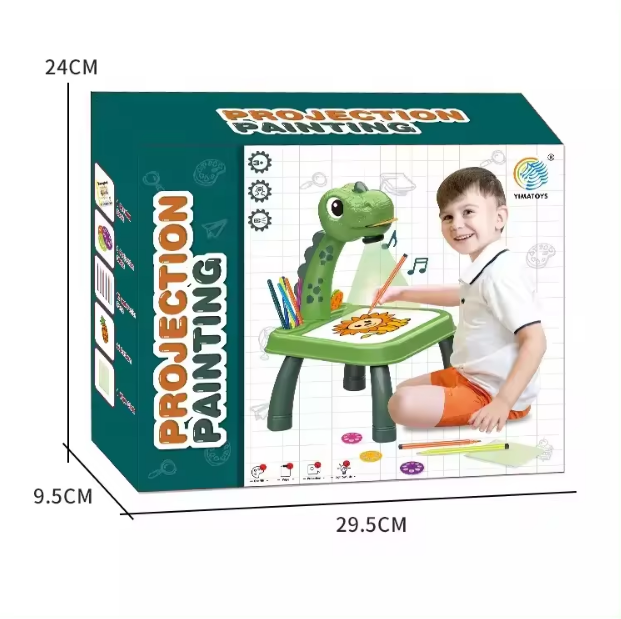 Mini Dinosaur  Projection Painting Table