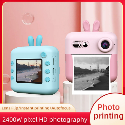 Kids Dual Shot Instant Digital Printing Camera