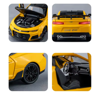 1:24 Diecast Chevrolet Camaro Model Car With Smoke