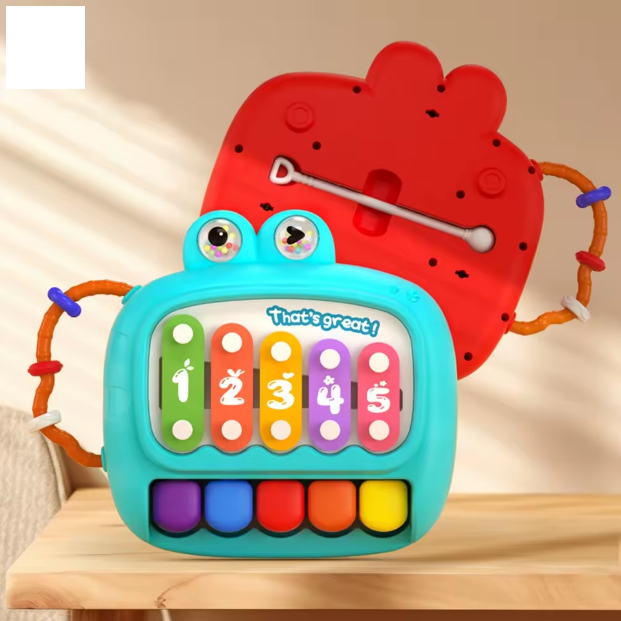 Battery Operated Xylophone & Piano Toddlers Toy