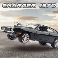 1:24 Diecast Dodge Charger 1970 Fast & Furious Model Car