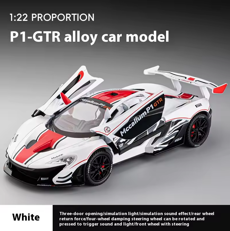 1:22 Diecast MaLaren P1 Model Car
