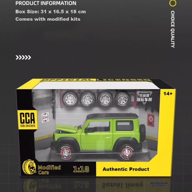 1:18 Diecast Suzuki Jimny Modified Model