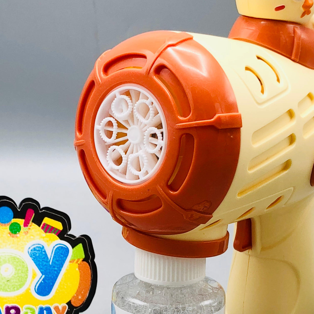6 Holes Battery Operated Chick Colorful Bubble Gun