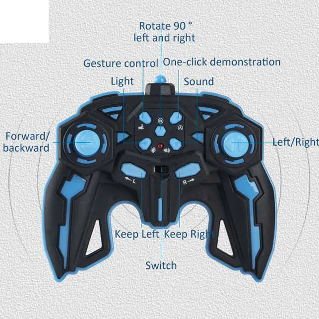 2.4G Remote & Gesture Controlled Stunt Car