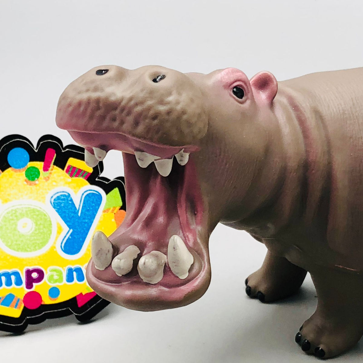 1Pc Premium Hippo Animal Figure Toy
