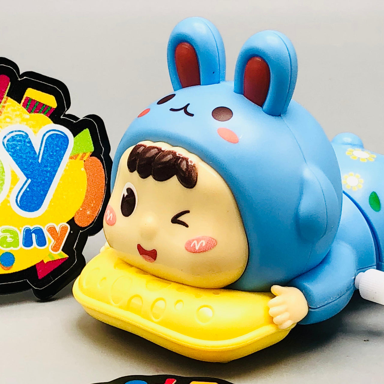 Mini Wind-up Cute Crawling Baby - 1Pc