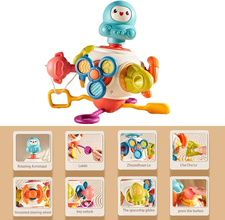 8in1 Space Busy Activity Play Set For Toddlers