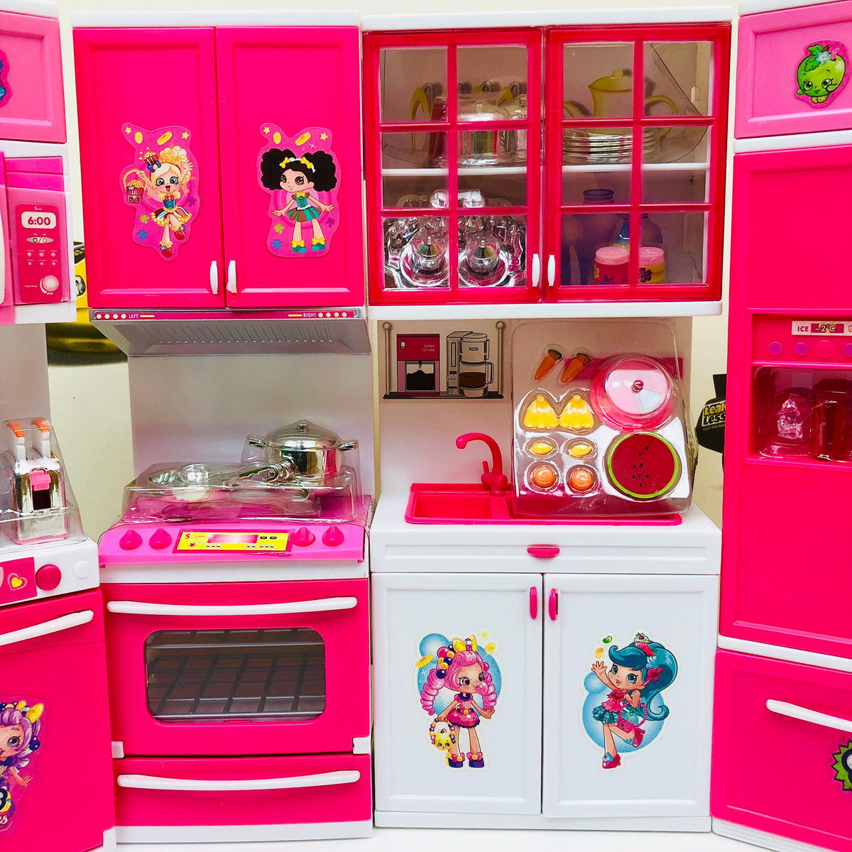 Battery Operated Modern Kitchen Play Set