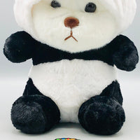 12* Inches Premium 2in1 Hoodie Panda Bear Stuff Toy