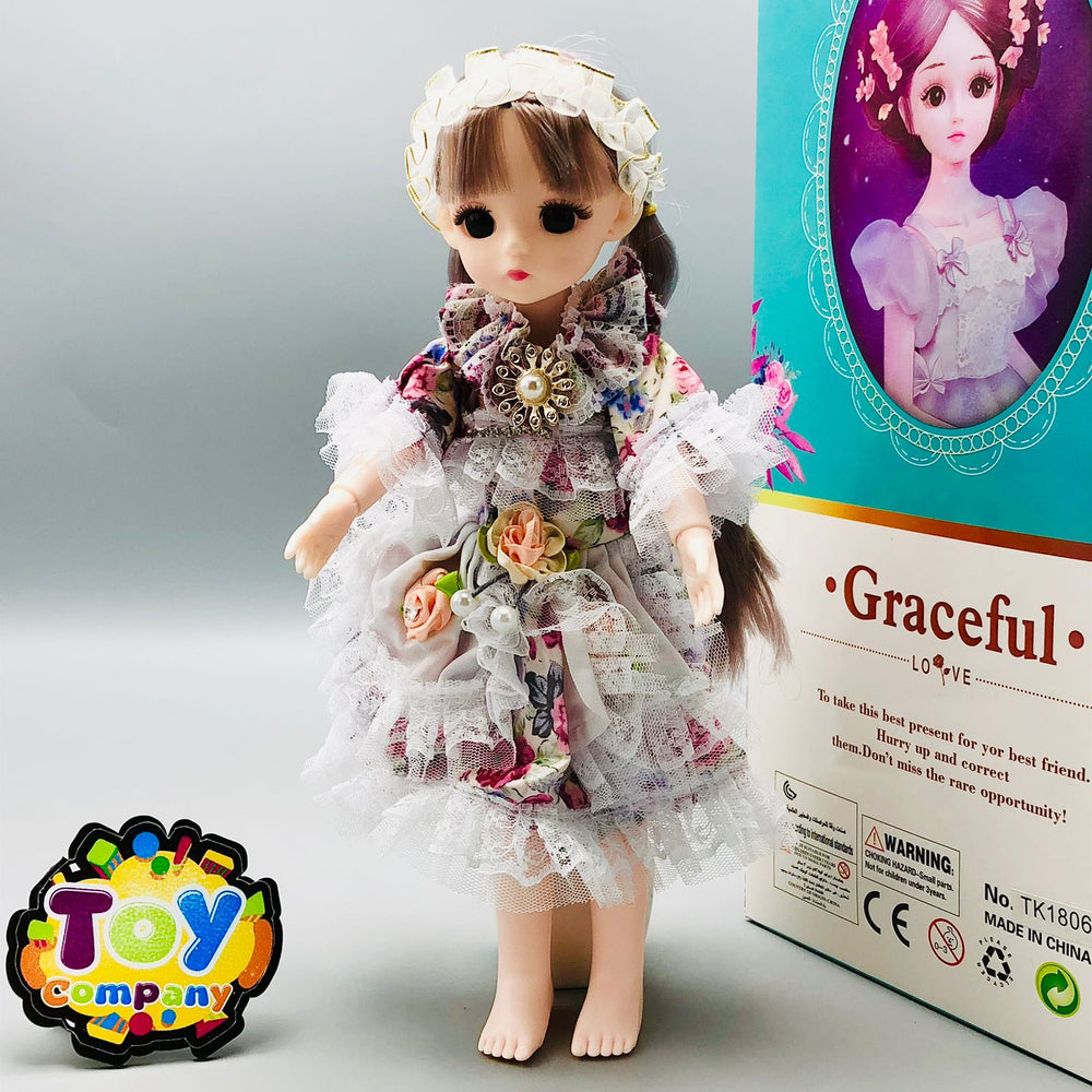 11* Inches Premium Movable Joints Fairy Doll