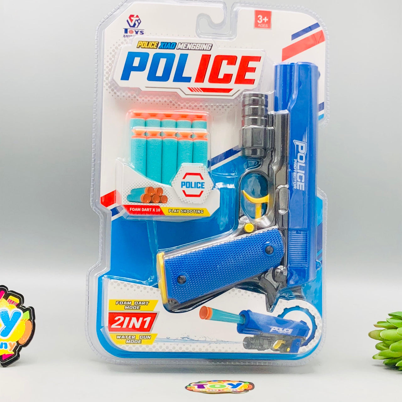 2in1 Manual Water & Soft Bullets Shooting Gun