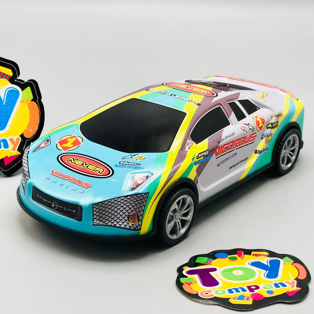 1Pc ABS Inertial Accelerate Mini Drift Car