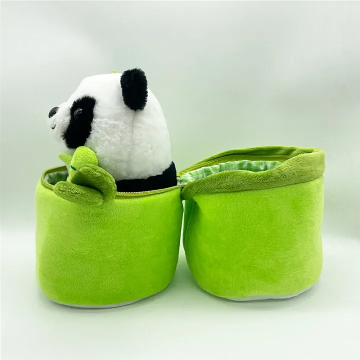8* Inches Cute Stuff Bamboo Panda Pillow
