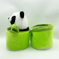 8* Inches Cute Stuff Bamboo Panda Pillow