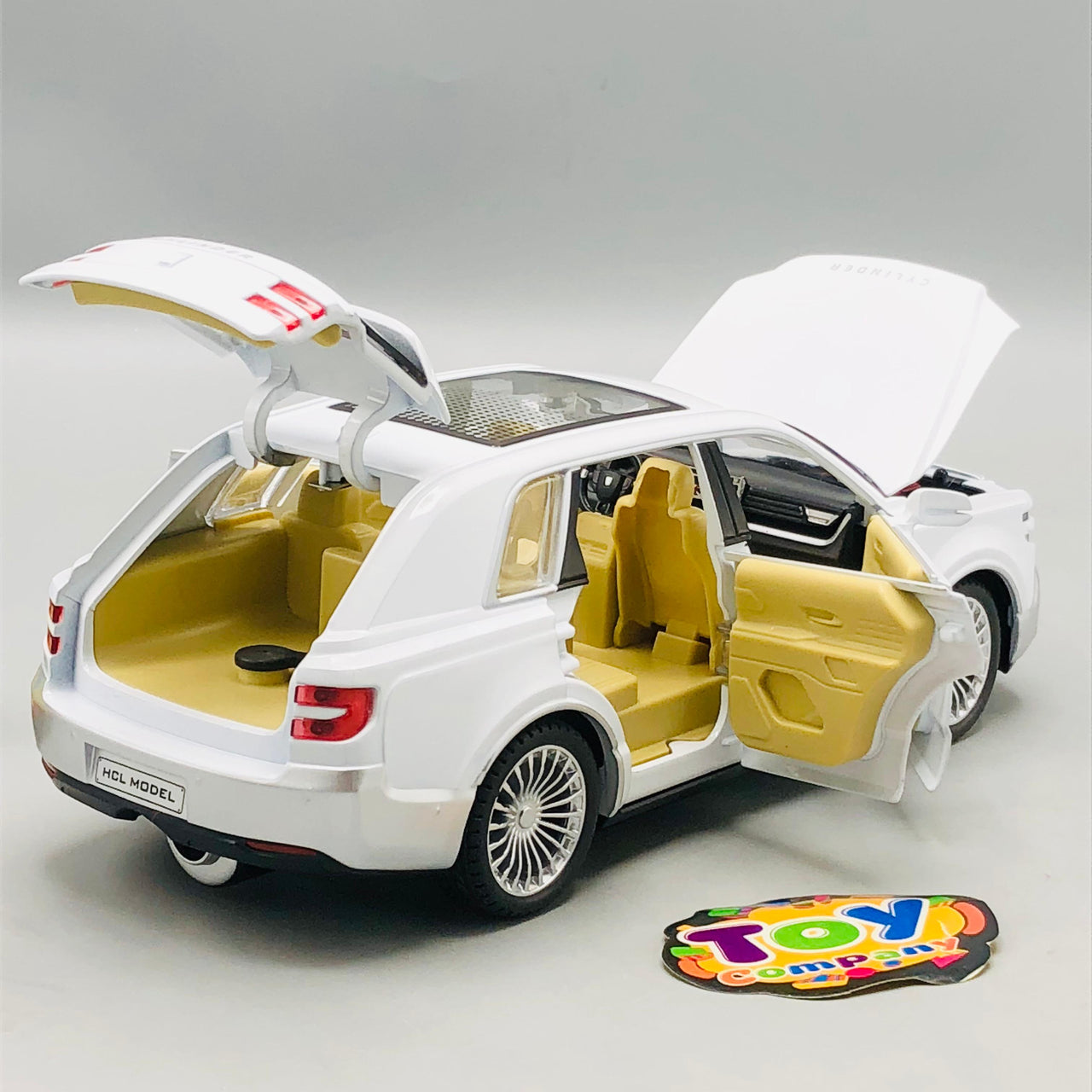 1:22 RC Diecast Toyota Century SUV Model Car With Smoke