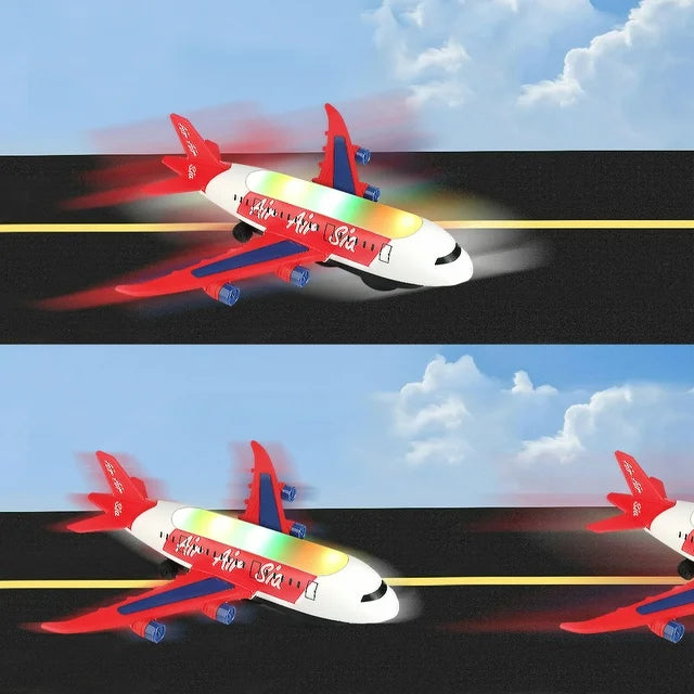 Battery Operated Airliner Toy With Light & Sound