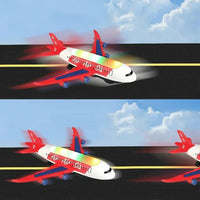 Battery Operated Airliner Toy With Light & Sound