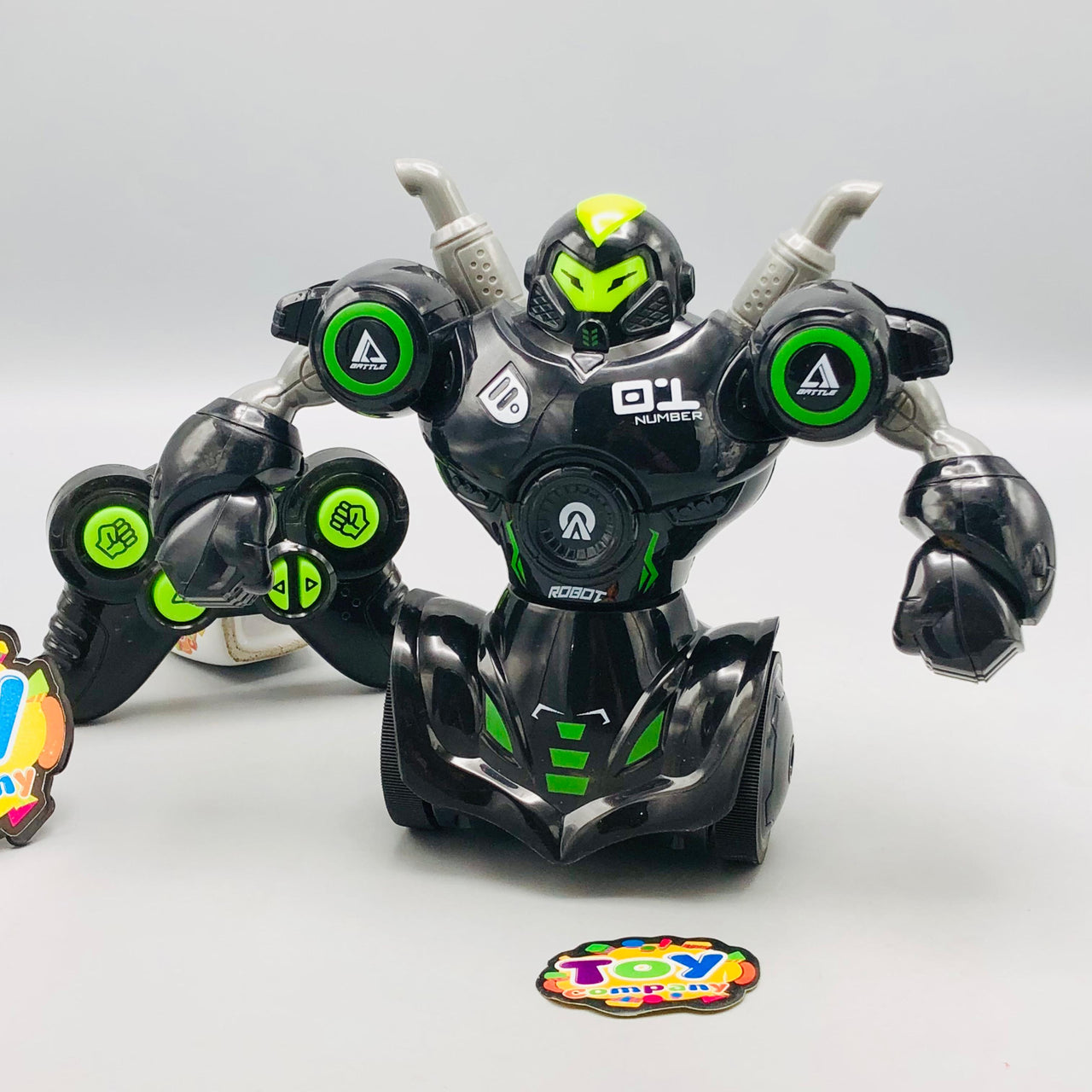 RC Dual Battle Boxing Robots With Light & Sound