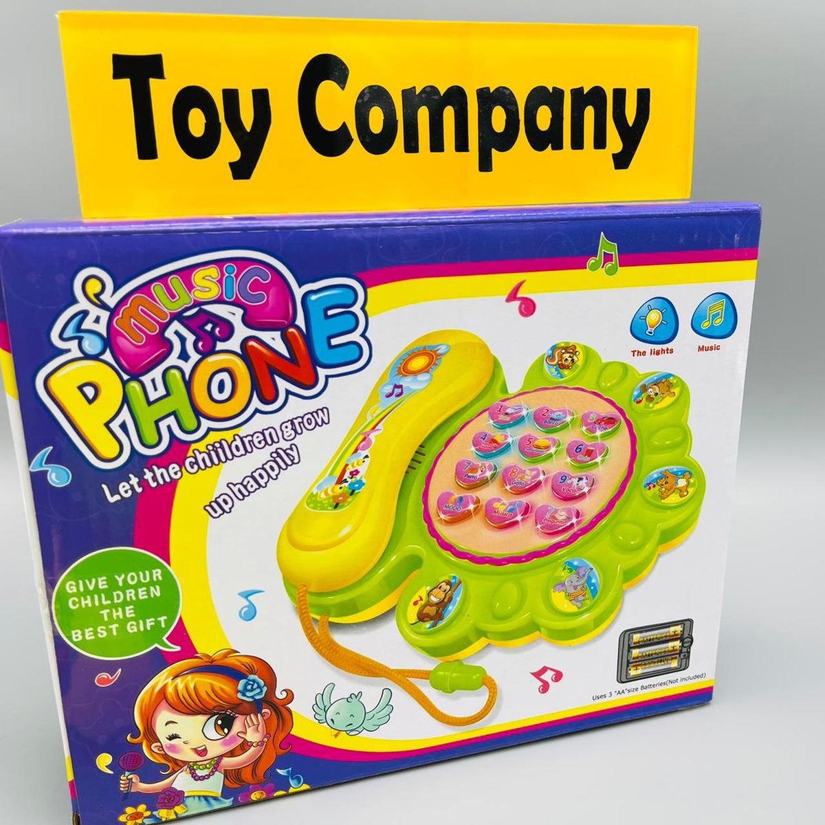 Musical Phone with Lights and Sound