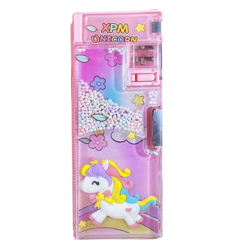 Snowflake Unicorn Design Geometry Box
