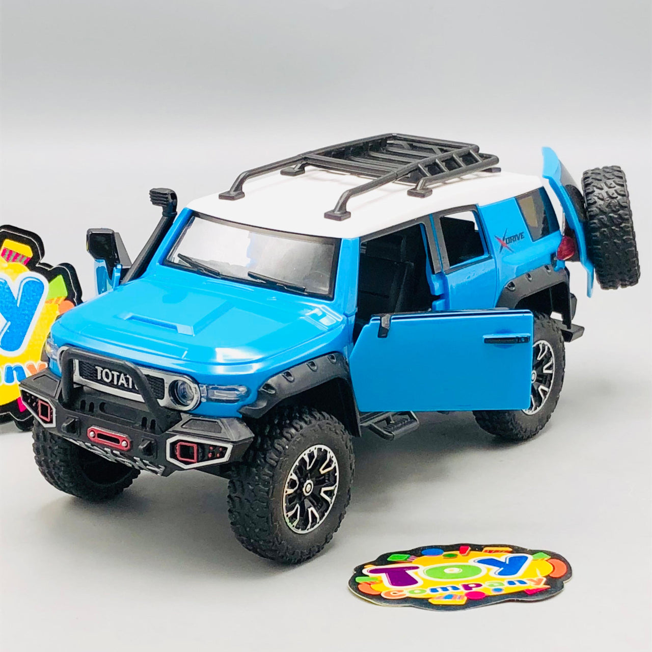 1Pc ABS Inertial Toyota FJ Cruiser Model