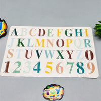 A-Z Capital Alphabet & Numbers Stencil Set