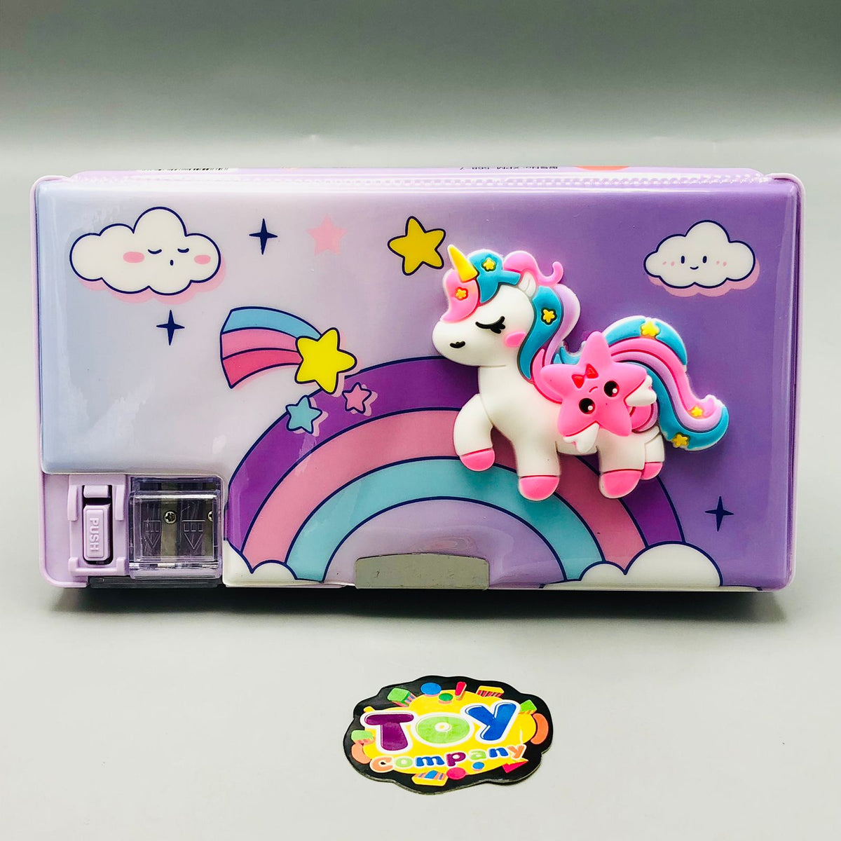 3D Spinning Unicorn Double Sided Geometry Box