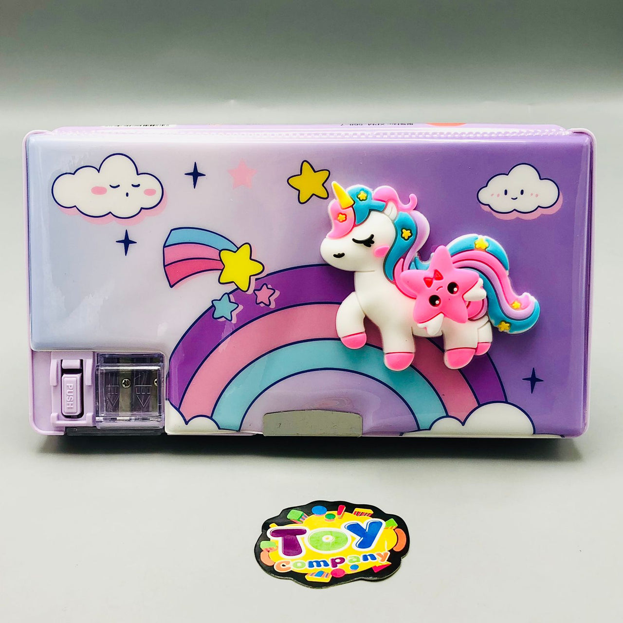 3D Spinning Unicorn Double Sided Geometry Box