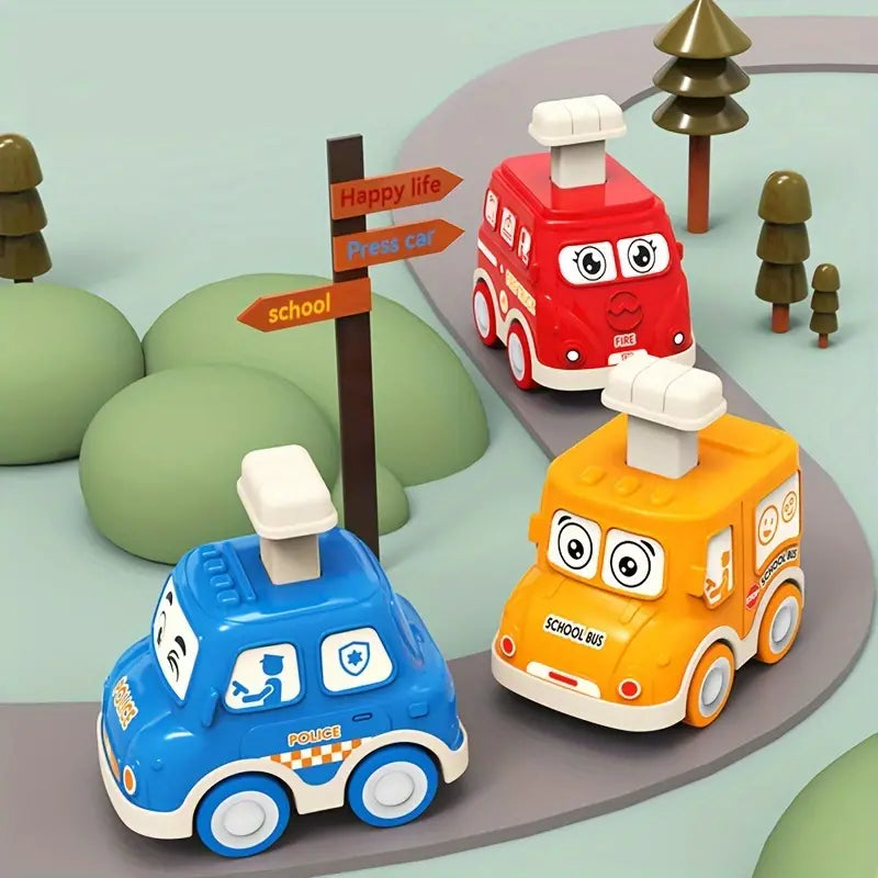 Push & Go Friction Cute Tool Car - Assortment