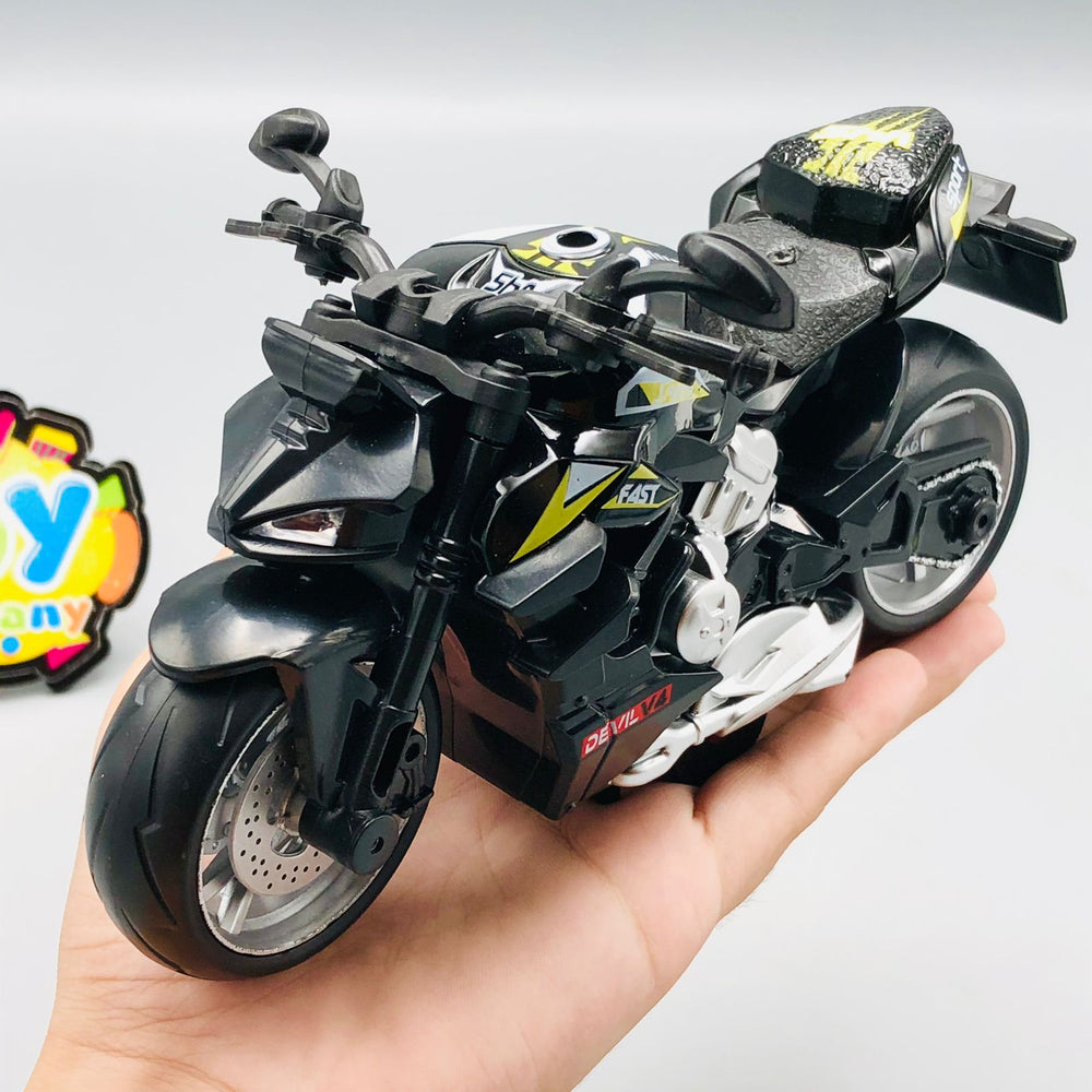 1:12 Diecast Storm Riders Racing Model Bike