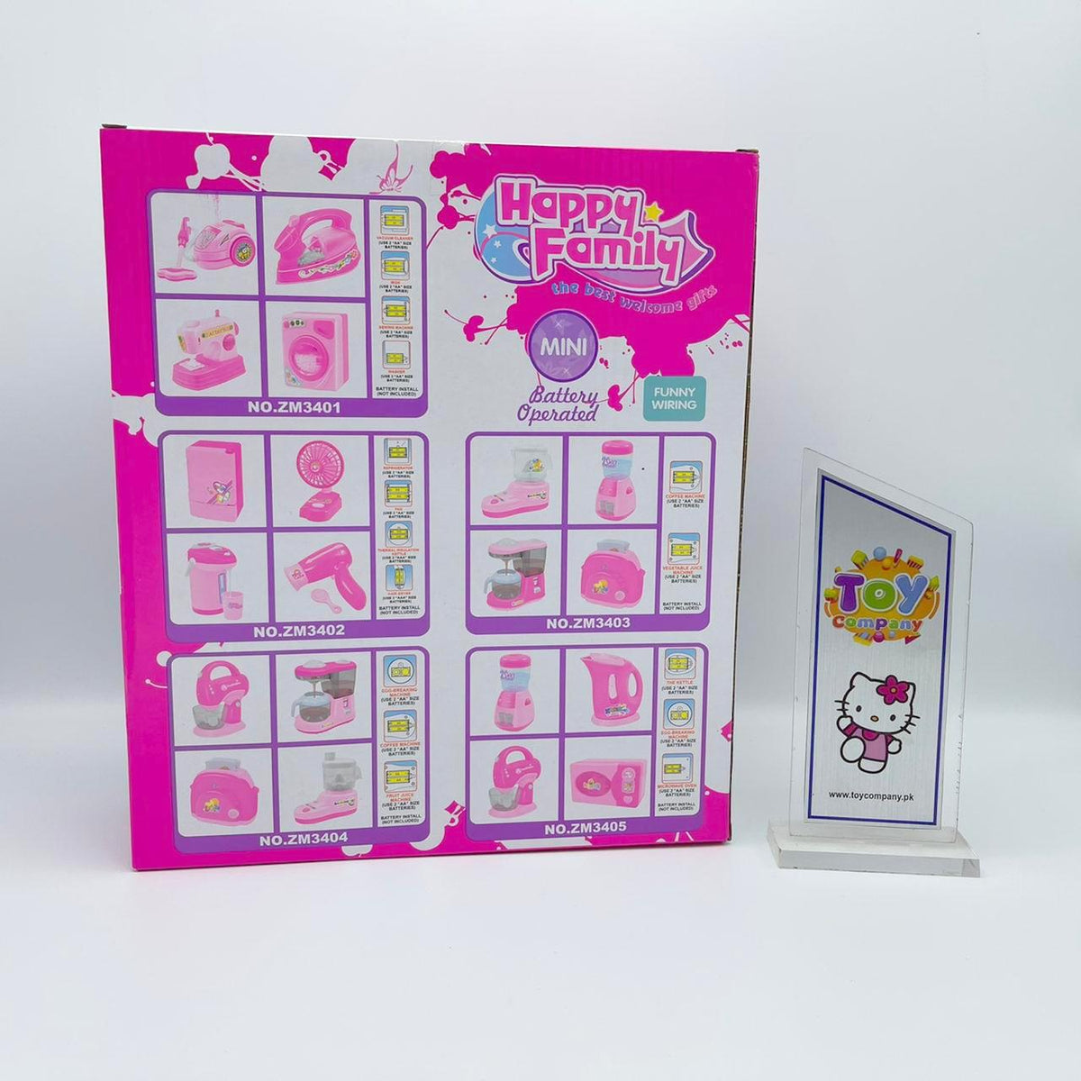 Happy Family Household Kitchen Set